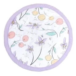 JumpOff Jo - Round Baby Floor Mat For Tummy Time, Play, And More, 36" Diameter - Fairy Blossom -Baby World Shop GUEST e12ed45f 298c 44c5 9500 829d4cfc5637