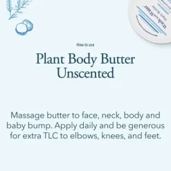 Wash With Water Plant Body Butter (Unscented), Vegan Healing Ointment Cream For Dry & Sensitive Skin, 7 Oz Tub 14 Wash With Water Plant Body Butter (Unscented), Vegan Healing Ointment Cream For Dry & Sensitive Skin, 7 Oz Tub -Baby World Shop GUEST e1e9d80a e5b1 4f1a af84 a8c233b8b2e8