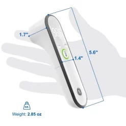 GE Truvitals Wireless Digital Forehead Thermometer For Adults, Kids And Babies, No Touch Instant Reading, LCD Screen & Tracking App (TM4000)