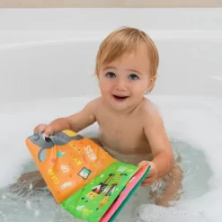 Merka Baby Bath Books For Toddlers - 4 Floatable Waterproof Plastic Books (Thank You, Sorry, Hi Bye, Please) -Baby World Shop GUEST e4614ac9 df06 4a5b a6ca 700e54acf712