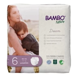 Bambo Nature Dream Disposable Diapers, Eco-Friendly, Size 6 -Baby World Shop GUEST e470ad13 1153 4bbd 85ff 1716f6ee3e44