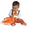 Manhattan Toy Fairytale Snuggle Fox Blankie Ultra-soft Soothing Baby Lovey, 19" X 19"