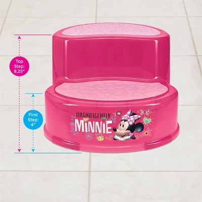 Disney Minnie Mouse 2-Tier Step Stool 11 Disney Minnie Mouse 2-Tier Step Stool - Image 9
