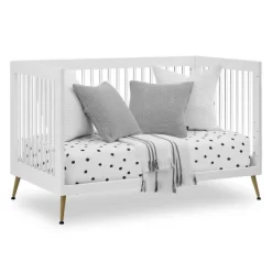 Delta Children Sloane 4-in-1 Acrylic Convertible Crib - Greenguard Gold Certified -Baby World Shop GUEST e6a346c6 d1e0 4ed0 800e 8799442d1f80