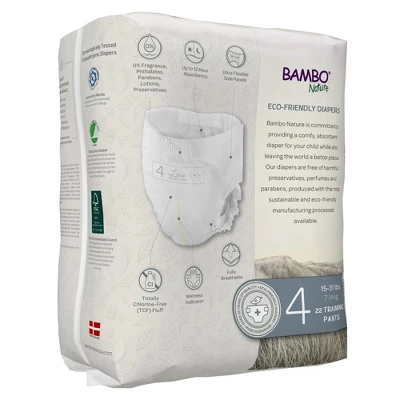 Bambo Nature Dream Toddler Toddler Training Pants Size 4 15 To 31 Lbs. 1000016929, 66 Ct 3 Bambo Nature Dream Toddler Toddler Training Pants Size 4 15 To 31 Lbs. 1000016929, 66 Ct