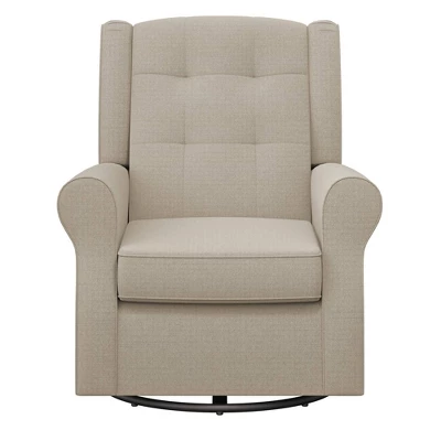 Baby Relax Eden Nursery Tufted Wingback Gliding Chair 5 Baby Relax Eden Nursery Tufted Wingback Gliding Chair - Image 3