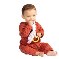 Manhattan Toy Cherry Blossom Days Baby Bunny Soothing Mini Blankie With Removable Silicone Teether -Baby World Shop GUEST eb663ed4 47ab 401f b768 8e9012d2d469