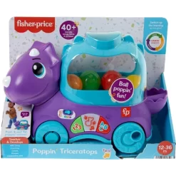 Fisher Price Fisher-Price Poppin Triceratops -Baby World Shop GUEST ed246af6 eb53 4faf 96fe 8b1056a555dd