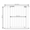 Hauck Open N Stop KD Pressure Fit Pet & Baby Safety Gate For Doorway, Stairway, Or Hallway, White -Baby World Shop GUEST edcc5f24 4d24 4574 a5df 425b863c0e19