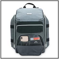 Baby Brezza Changing Station Diaper Bag - Gray -Baby World Shop GUEST ef8a0b4b 39db 427f 9b8a 43b3a75d4894