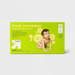 Fresh Cucumber Baby Wipes- Up & Up™ (Select Count) -Baby World Shop GUEST efa9990e 0b24 4533 87dd 13310ff2569b