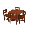 5pc Kids' Square Table And Chair Set - Gift Mark -Baby World Shop GUEST f1486c25 bf7f 4c20 9a0d 0f83b4ffc748