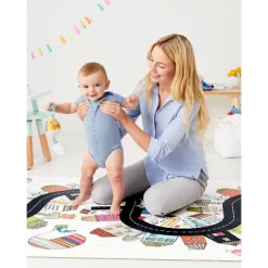 Skip Hop Double Play Reversible Playmat - Vibrant Village -Baby World Shop GUEST f1a94b47 b19d 49f5 85a7 f2b330693a1d