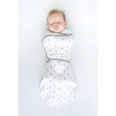 SwaddleDesigns Omni Swaddle Sack Swaddle Wrap - White - S - 0-3 Months 6 SwaddleDesigns Omni Swaddle Sack Swaddle Wrap - White - S - 0-3 Months - Image 4