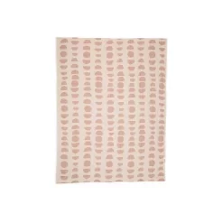 Crane Baby Cotton Muslin Jacquard Baby Reversible Blanket