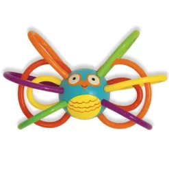 Manhattan Toy Zoo Winkel Owl Rattle And Sensory Teether -Baby World Shop GUEST f4e78cee dce6 4215 a473 3ed3ce798a8f