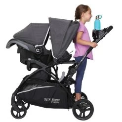 Baby Trend Sit N' Stand 5-in-1 Shopper Stroller Travel System - Gray -Baby World Shop GUEST f4f55361 bdd3 409d b21a 2d1c5dd9ac26