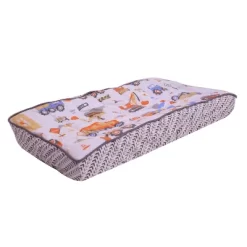 Bacati - Construction Multicolor Boys Cotton Changing Pad Cover -Baby World Shop GUEST f5832812 bf36 40ee aca6 e7dbdf79c6de