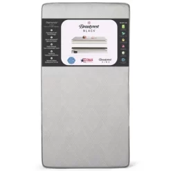 Beautyrest Black Diamond 2 Stage Crib And Toddler Mattress - White