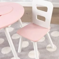 Round Storage Table And Chair Set White/Pink - KidKraft 18 Round Storage Table And Chair Set White/Pink - KidKraft -Baby World Shop GUEST f7479603 7a45 4a7a b9b8 66a6c549e2e4