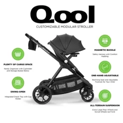 Joovy 2022 Qool Single, Double, Triple Stroller
