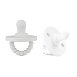 Ryan & Rose Flat Pacifier - 2pk -Baby World Shop GUEST f7f558ce 12f3 46e2 9f10 013f96096420