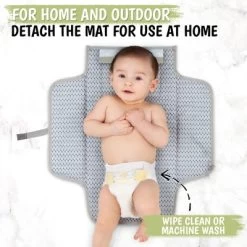 KeaBabies Ezee Diaper Changing Pad, Portable Diaper Changing Mat, Waterproof Foldable Diaper Changing Pad -Baby World Shop GUEST f9a7e49e 5594 4dfc b2fb 2b7ebee8a8dd