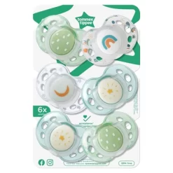 Tommee Tippee Night Pacifier 18-36m - White And Gray - 6pk 11 Tommee Tippee Night Pacifier 18-36m - White And Gray - 6pk -Baby World Shop GUEST fa969e8a 6b3e 4375 b977 74fb207f2cc9