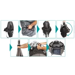 KidCo Play-N-GoPod Lightweight Pop Up Child Portable Travel Bed Camp Tent Playard With Sleeping Pad, Mesh Sidewalls, And UV Protection Hood, Pink -Baby World Shop GUEST fca94620 5b50 4a12 8b31 c6111853bf4d