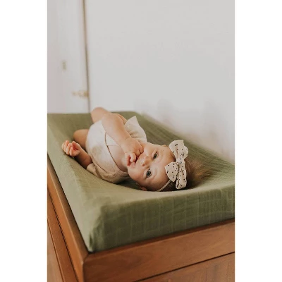 Little Unicorn Cotton Muslin Changing Pad Cover 3 Little Unicorn Cotton Muslin Changing Pad Cover