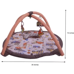 Bacati - Baby Activity Gyms & Playmats (Construction Grey/Yellow/Orange) 11 Bacati - Baby Activity Gyms & Playmats (Construction Grey/Yellow/Orange) -Baby World Shop GUEST ff336ba2 e147 480d b20c 4b7826fd9681