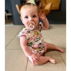 Bibs Boheme Glow In The Dark Latex Pacifier 0-6m - Size 1 - 2pk -Baby World Shop GUEST ffeadd60 900c 4d6b 80a0 a10f33dbfa9c